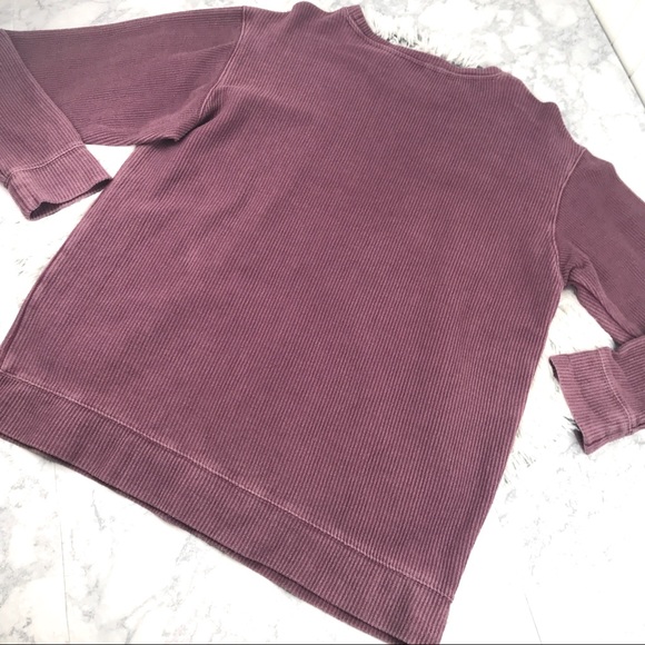 PINK Victoria’s Secret Campus Ribbed Crew Sweater - Picture 2 of 8